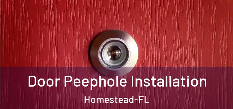  Door Peephole Installation Homestead-FL