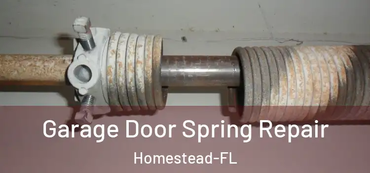  Garage Door Spring Repair Homestead-FL