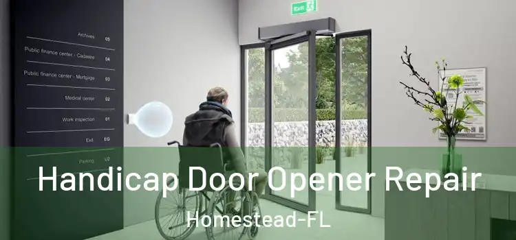  Handicap Door Opener Repair Homestead-FL