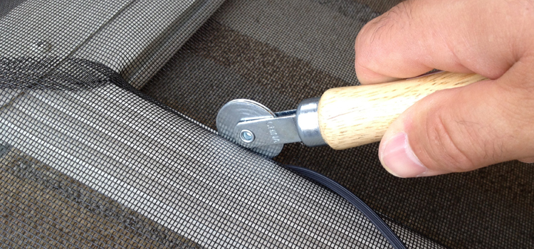 metal screen door repair in Homestead